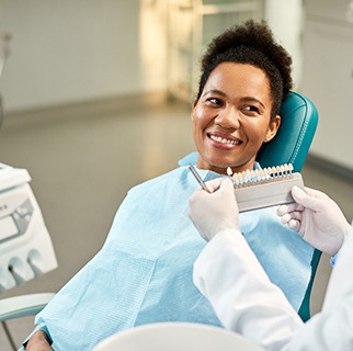 confident patient knowing which cosmetic procedure is right for her