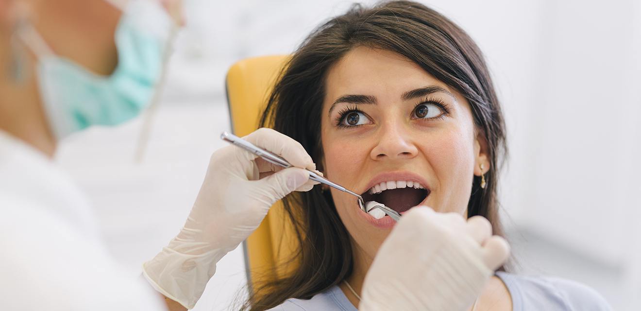 woman who got tooth extractions