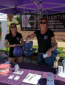 pearl dentistry tent